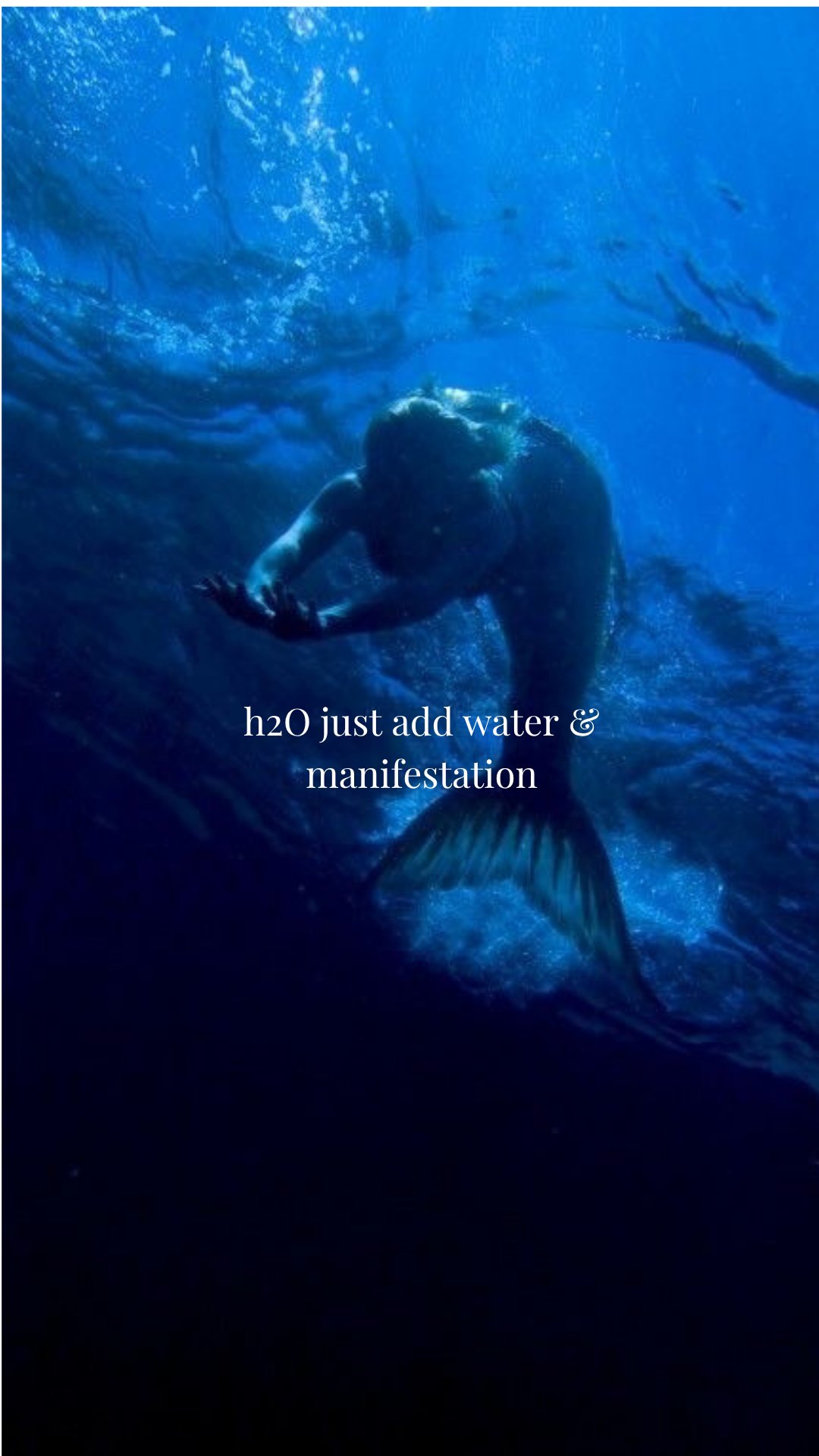 h2O just add water & manifestation